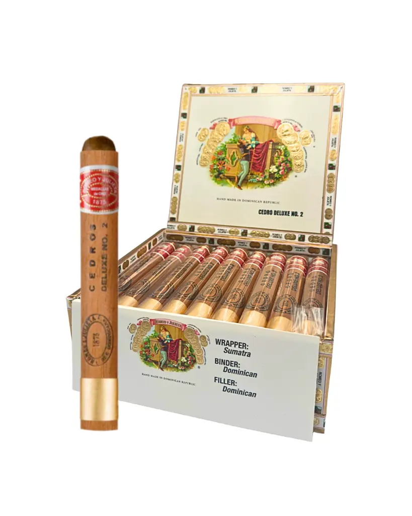romeo-y-julieta-1875-cedro-deluxe-no-2-open-box-with-single.webp