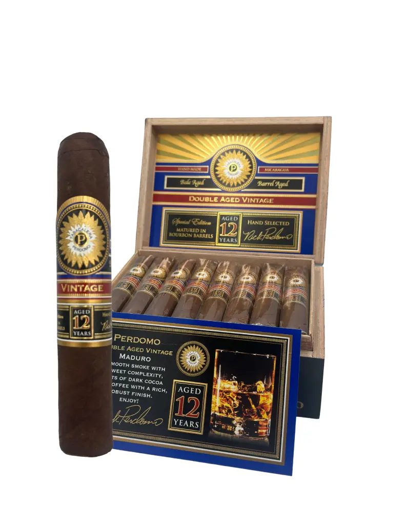 perdomo-double-aged-12-year-vintage-maduro-robusto-box-with-cigar.webp