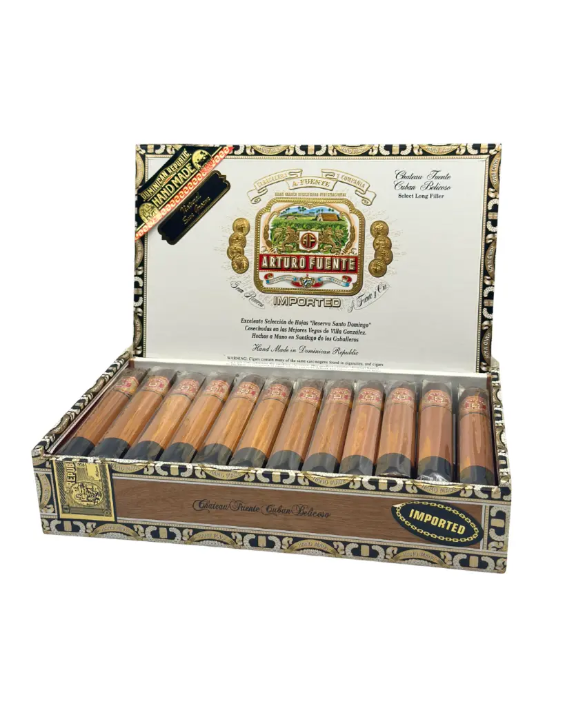 arturo-fuente-chateau-sungrown-cuban-belicoso-box-open-cigars.webp