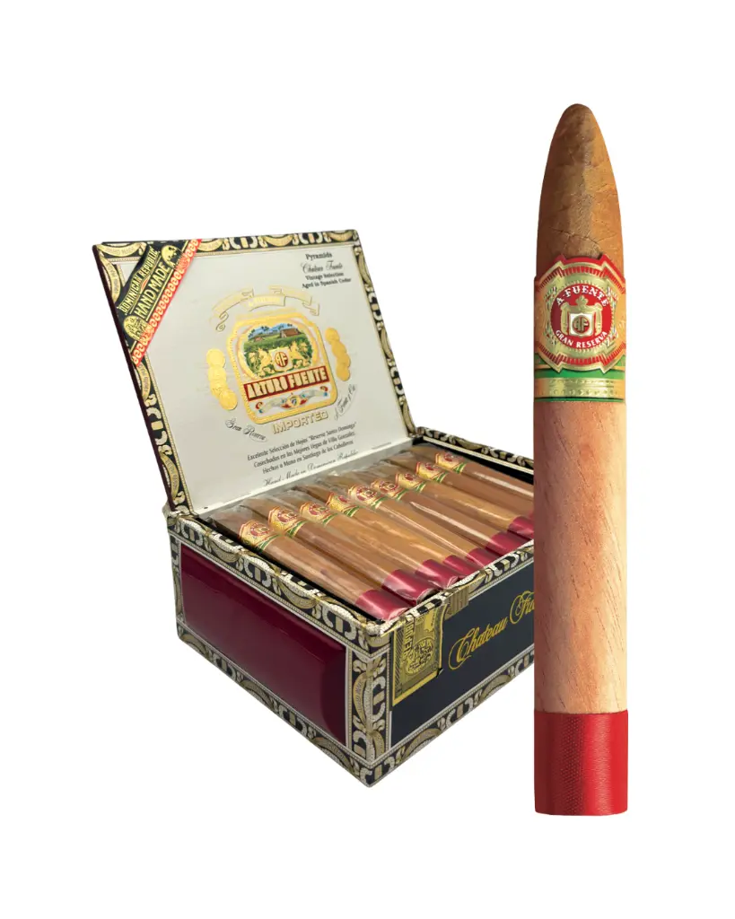 arturo-fuente-chateau-fuente-pyramid-natural-box-open-cigar-display.webp