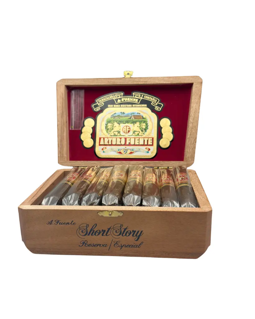 arturo-fuente-gran-reserva-short-story-box-open-cigars.webp
