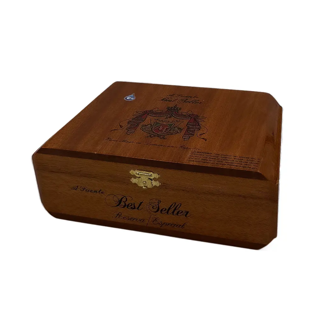 arturo-fuente-hemingway-best-seller-perfecto-box-open-front.webp