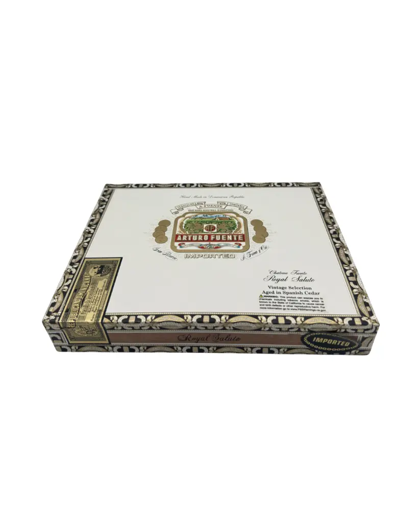 arturo-fuente-chateau-chateau-fuente-royal-salute-maduro-closed-box-top-view.webp