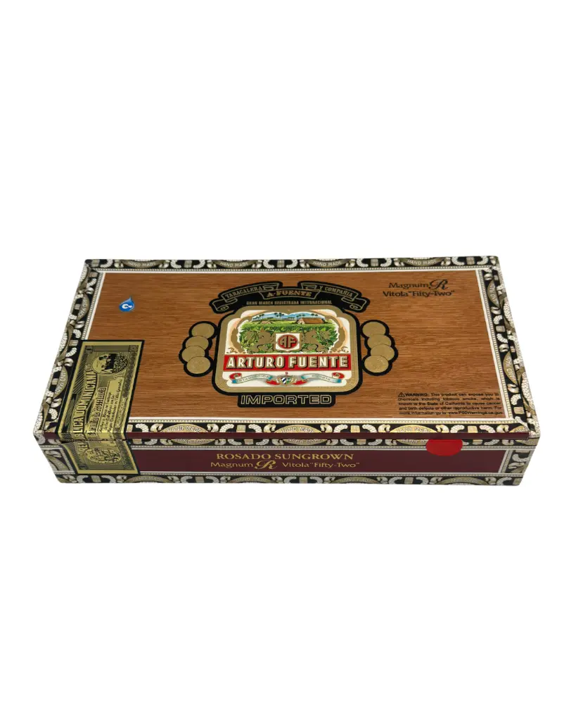 arturo-fuente-rosado-sungrown-rosado-52-box-top-view.webp