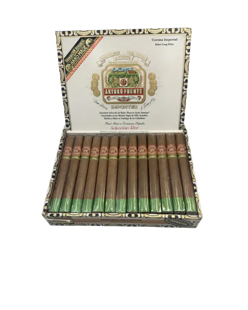 arturo-fuente-gran-reserva-churchill-seleccion-doro-natural-box-open.webp