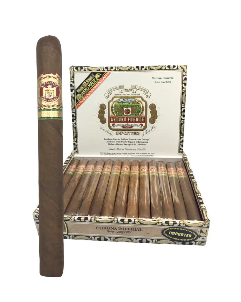 arturo-fuente-gran-reserva-natural-corona-imperial-box-display.webp