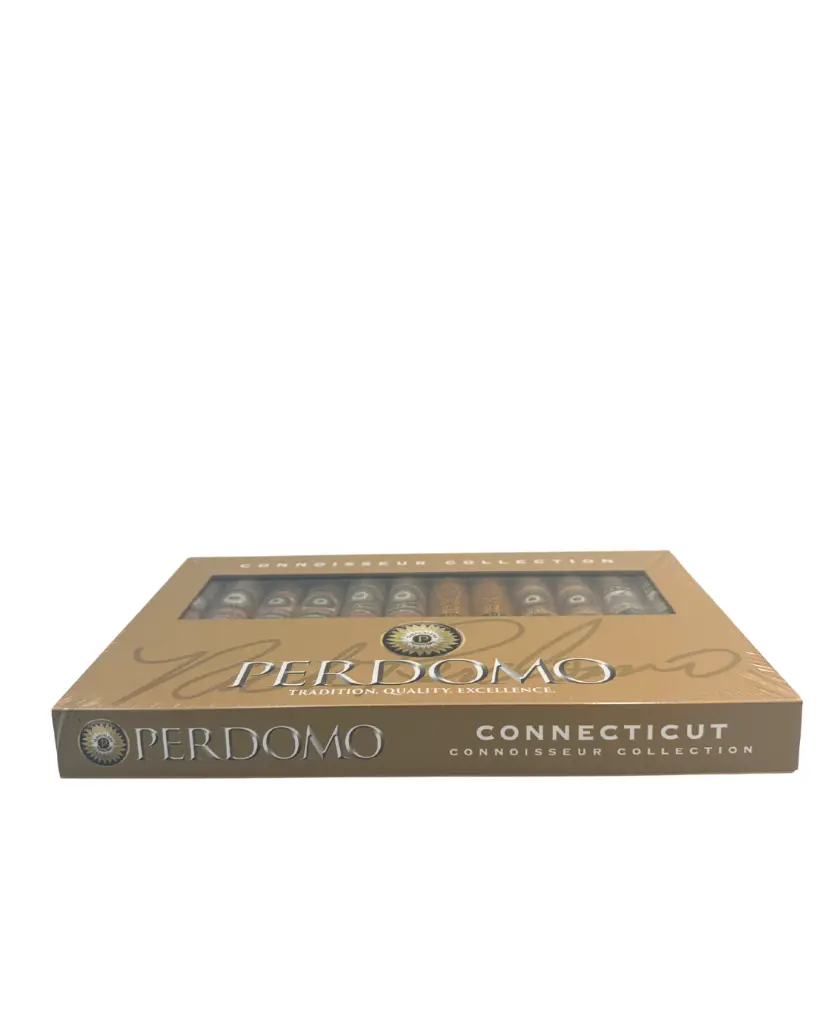 perdomo-connoisseur-collection-connecticut-sampler-box-front.webp
