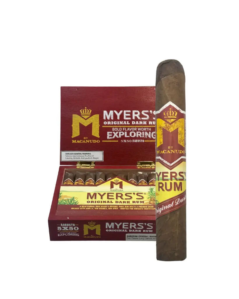 macanudo-myerss-original-dark-rum-robusto-cigar-front-box.webp