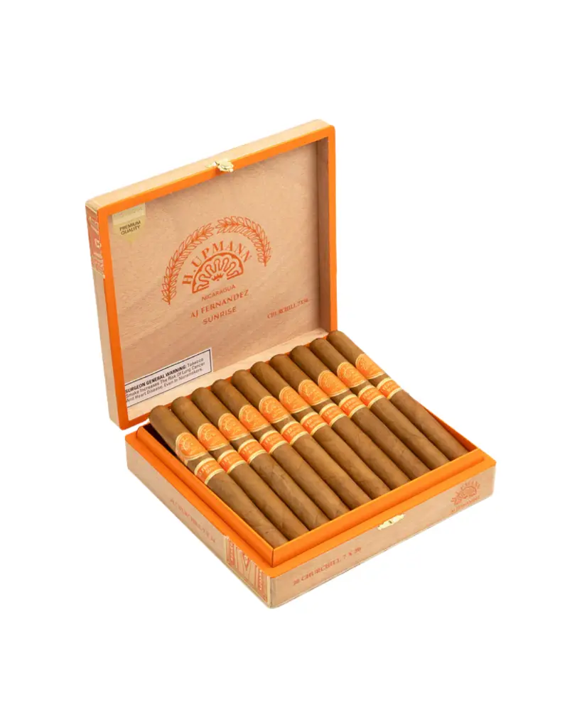 h-upmann-nicaragua-sunrise-churchill-box-open-cigars.webp