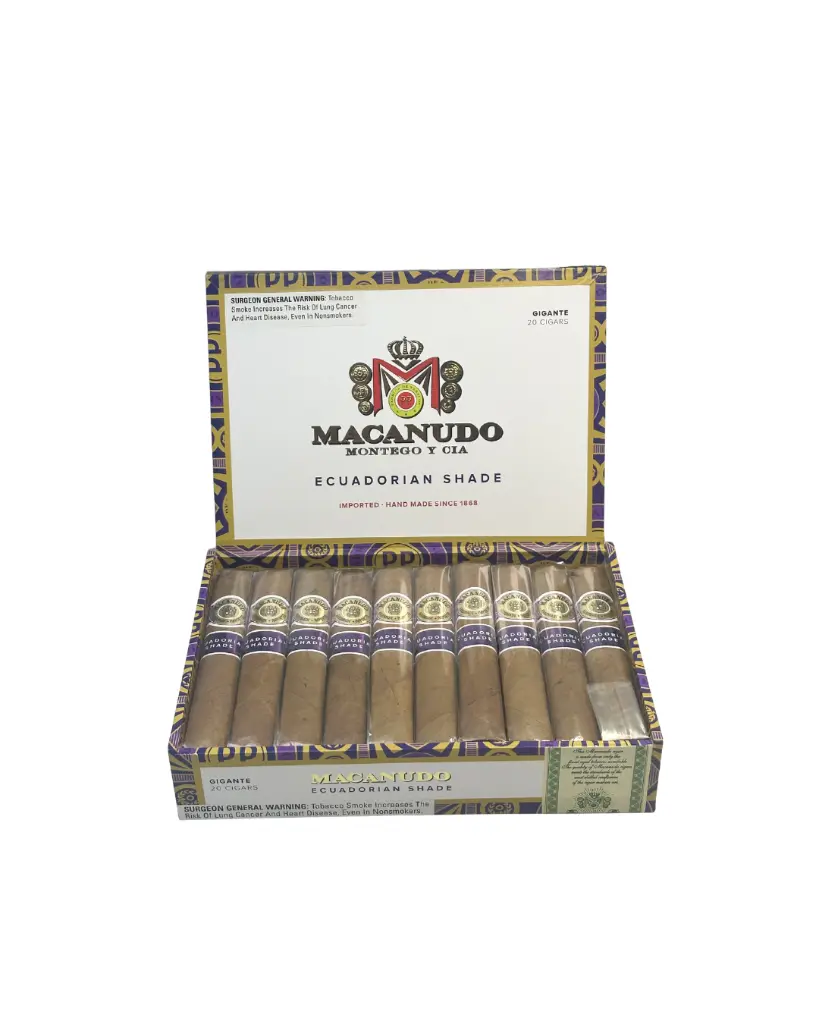 macanudo-montego-y-cia-ecuadorian-shade-gigante-open-box.webp