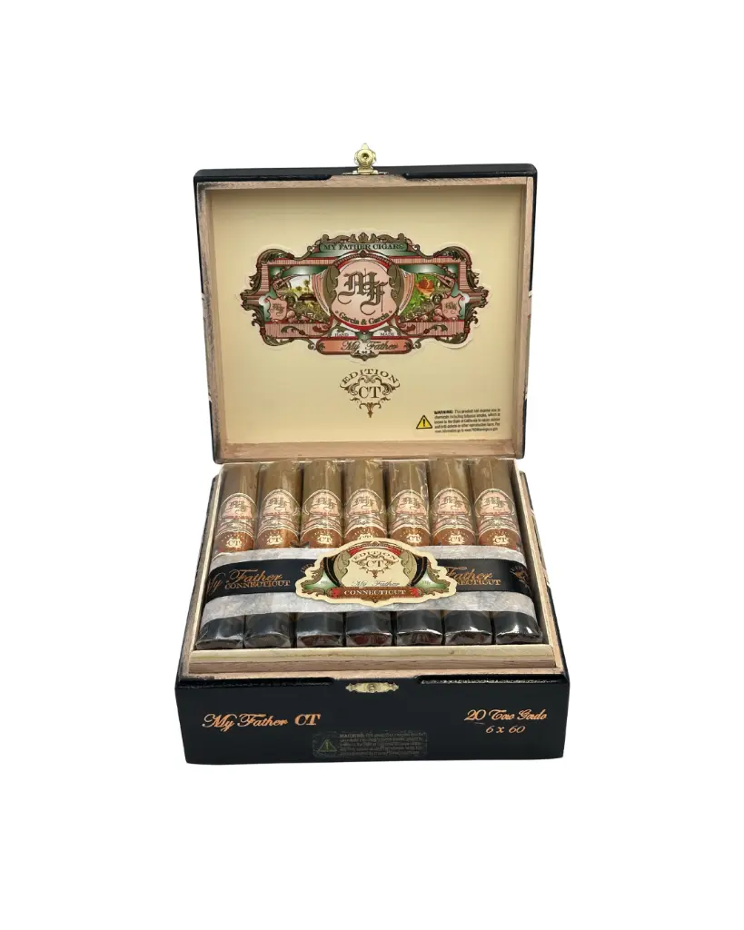 my-father-connecticut-toro-gordo-open-box-front.webp