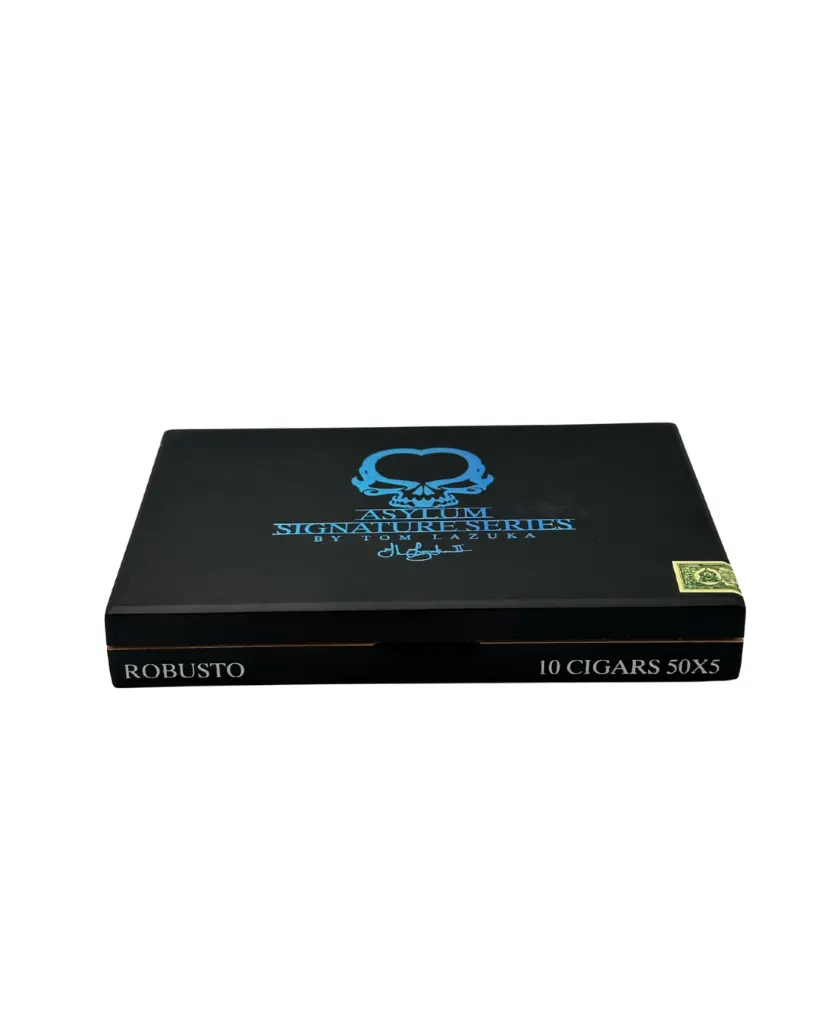 asylum-signature-series-robusto-tom-lazuka-closed-box-front (2).webp