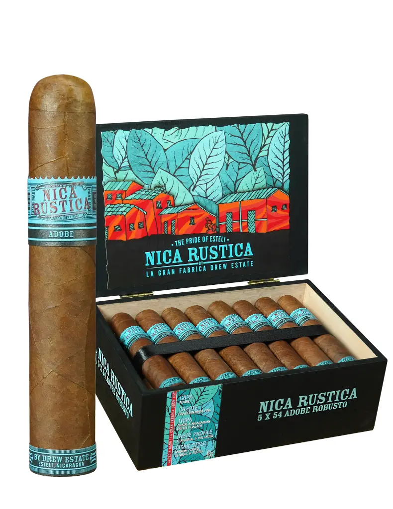 nica-rustica-adobe-robusto-box-and-single-display.webp