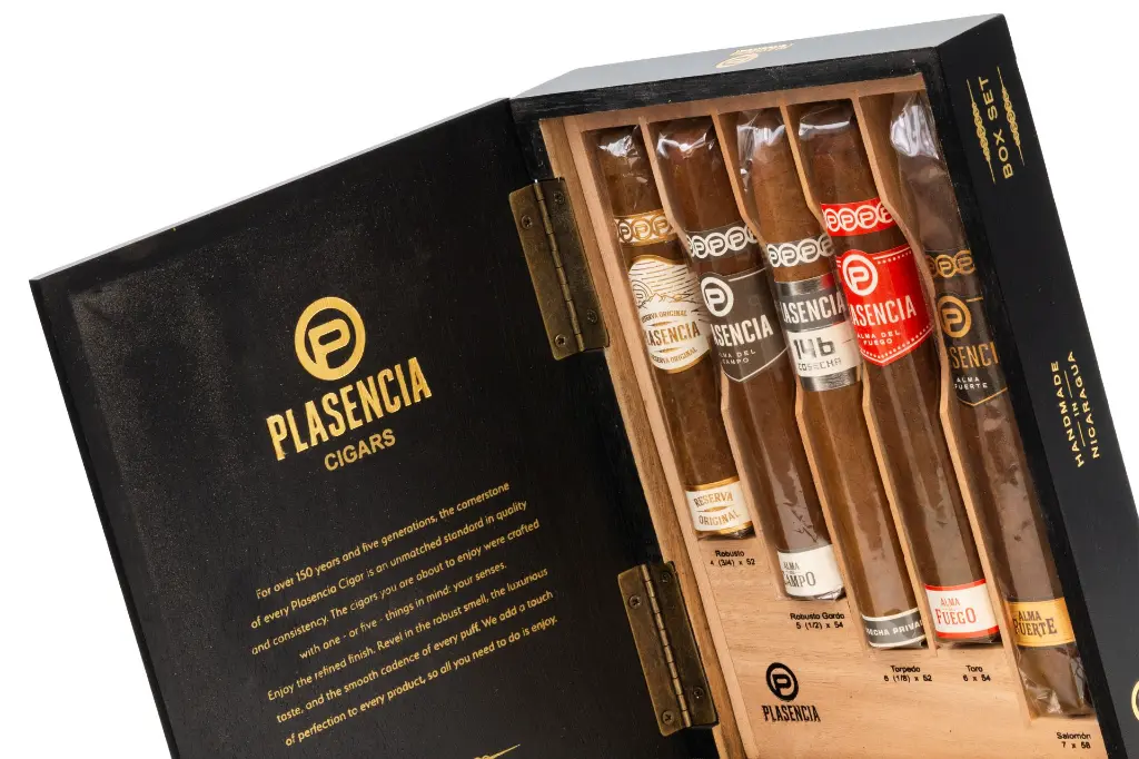 plasencia-box-set-sampler-assorted-open-box-closeup.webp
