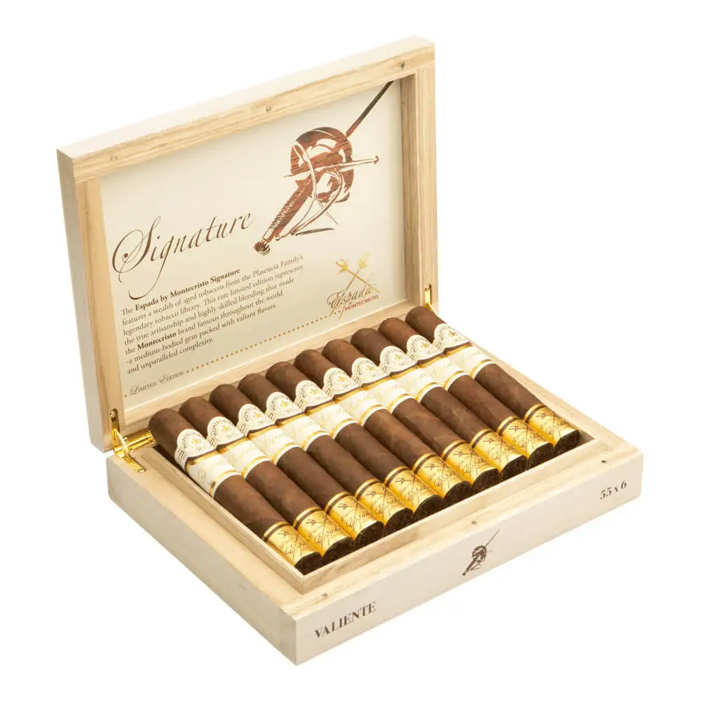 montecristo-espada-signature-valiente-box-open.webp