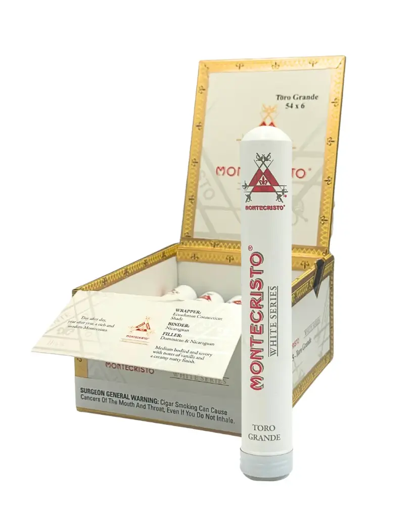 Montecristo | White - Toro Grande (Tube)