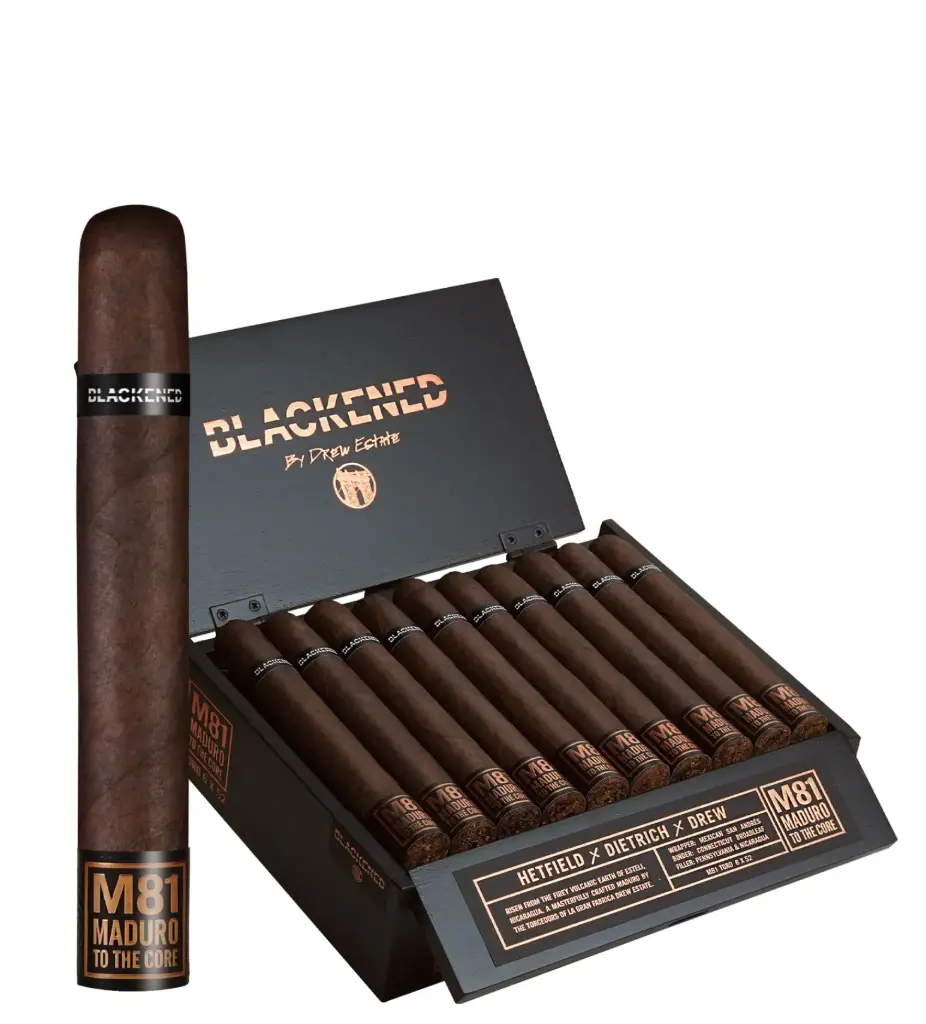 Blackened by Drew Estate M81 Toro 