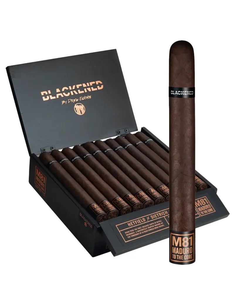 Blackened by Drew Estate M81 Corona Doble 