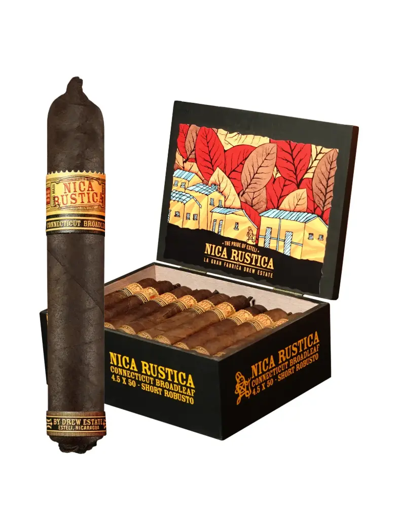 Nica Rustica Broadleaf Short Robusto