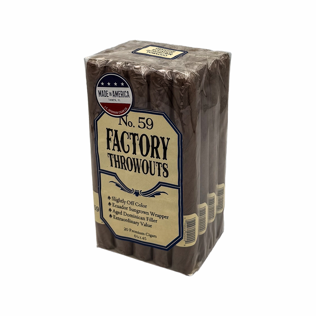 JCN #59 Natural Factory Throwouts