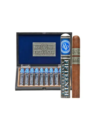 Rocky Patel Fifteenth Anniversary Aluminum Toro Tubos