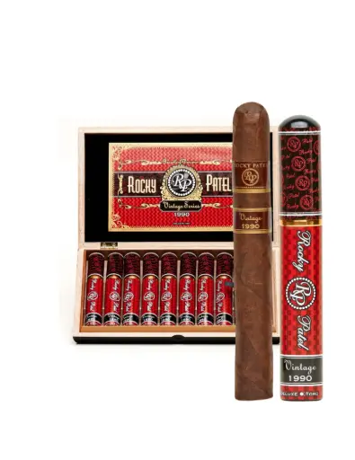 Rocky Patel Vintage 1990 Broadleaf Aluminum Toro Tubos